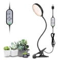 thumbnail image 2 of Greenhouse USB Clip en LED Dimmable Cultive Sótano Ligero Flor de interior Planta suculenta Lámpara de plántula 1250 Lumen 15W 1 Cabeza Inevent HA011855-01B, 2 of 7