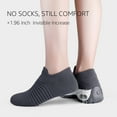 thumbnail image 3 of STQ Women's Walking Shoes Slip on Breathable Sneakers Dark Grey US 7.5, 3 of 8