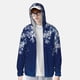 thumbnail image 2 of Balery Christmas Blue Sudadera ligera de manga larga con capucha y protección solar UPF 50+ para hombre y mujer, ideal para pesca y running-Medium, 2 of 7
