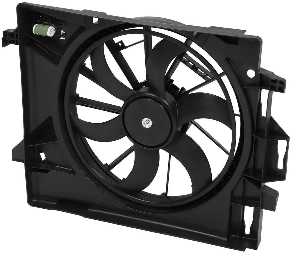 ECCPP Radiator Cooling Fan 621-028 621860 Replacement fit for 2008-2016 for Chrysler Town & Country 2008-2019 for Dodge Grand Caravan