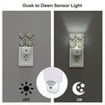 thumbnail image 3 of Naloa Palm Trees and Tropical Night Lights Plug into Wall, Dusk to Dawn Sensor Warm White Led Night Light 0.5W, Nightlight suit for Adults, Bedroom, Bathroom, Hallway, Kitchen, 3 of 5