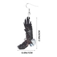 thumbnail image 2 of 2 Pairs Fashion Earrings Girl Ear Ring Bird Pattern Ear Drops Ear Accessory, 2 of 8