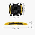 thumbnail image 4 of Car Handle Reflective Strip Universal Handle Guard Scratch Protector handle reflective strip handle Sticker Warning Decal, Yellow, 4 of 7