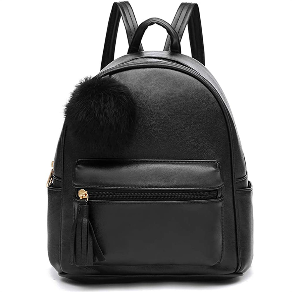 Fashion Backpack for Girls Mini Purse PU Leather Small Backpack for