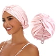 thumbnail image 5 of Adjustable Silk Satin Hair Bonnet For Sleeping, 5 of 5