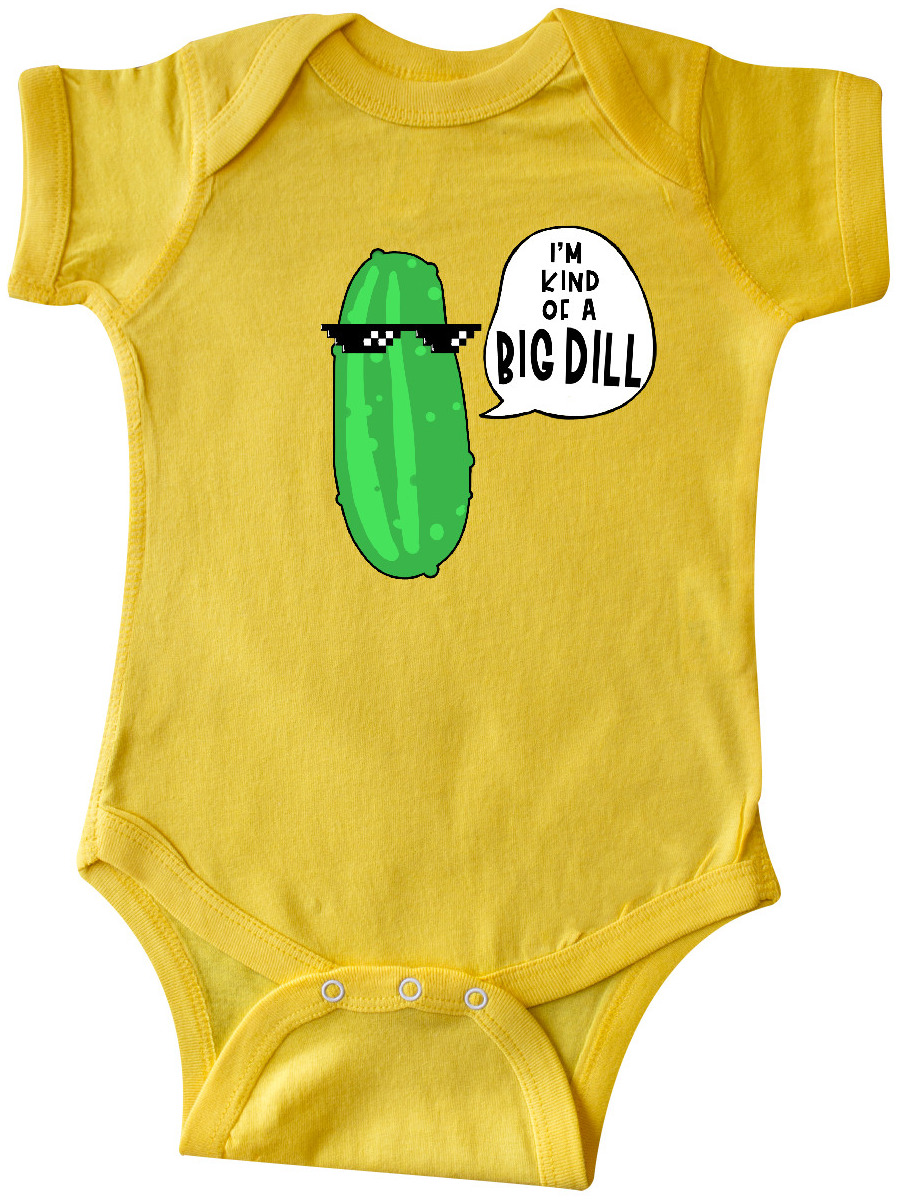 I'm Kind of a Big Dill Pickle with Sunglasses Infant Creeper Walmart
