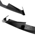 thumbnail image 6 of Ikon Motorsports Rear Bumper Aprons Fits 2023-2026 Toyota GR Corolla, AS Style Gloss Black ABS, Rear Lower Spats Winglet Valance Splitters Pair, 6 of 8
