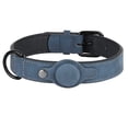 thumbnail image 4 of Pet Artist Leather Dog Collar with AirTag Holder Case, Soft Padded Air Tag Dog Pet Collars, 4 of 13