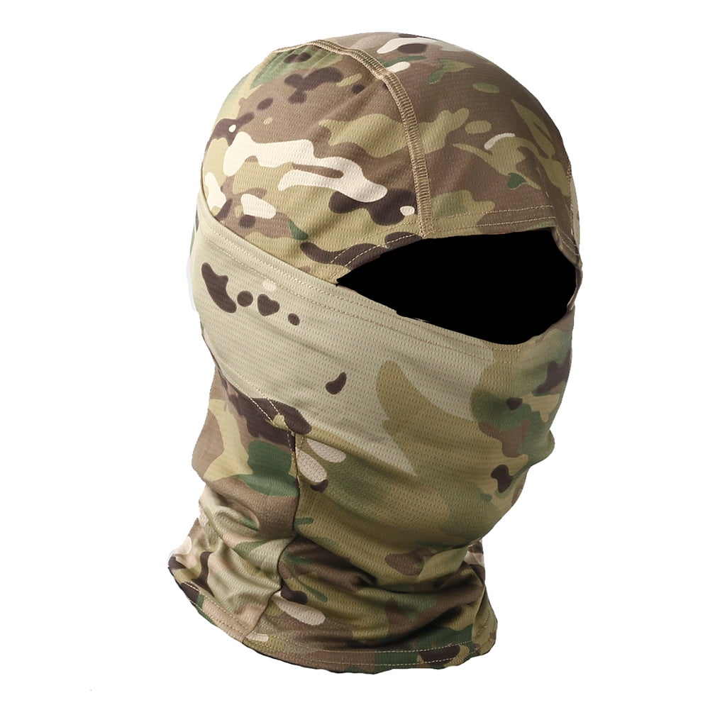 Opolski Camouflage Outdoor Cycling Hunting Hood Balaclava Head Face Cover Terrain