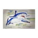 Betsy Drake DM213G Requin Paillasson 30 x 50 – image 1 sur 1
