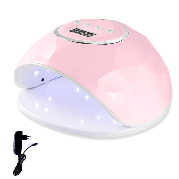 Secador De Uñas, 86W 4 Engranajes Lámpara De Uñas De Inducción UV Configuración De Tiempo Enchufe De La UE Para Salón De Belleza