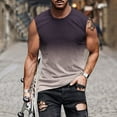 thumbnail image 2 of AIEOTT Workout Cut Off Tank Tops for Men Big and Tall Sleeveless Shirts Crewneck Loose Fit Pullover Gym Muscle Shirts Summer Vest, 2 of 5