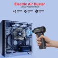 thumbnail image 5 of Duster,150000RPM Electric Air Duster, Vacuum Cleaner & Bag Vacuum 3-in-1, Rechargeable with 3-Gear Adjustable Wind Speed for Keyboard,,, and Storage Bag Sealing, 5 of 6