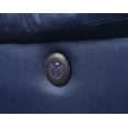 thumbnail image 6 of ACME Zuriel Power Motion Sofa w/USB, Blue Synthetic Leather, 6 of 9