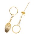 thumbnail image 5 of WEUVEB Metal Fencing Keychain Unique Figure Shape Ideal for Decor 2Pcs, 5 of 8
