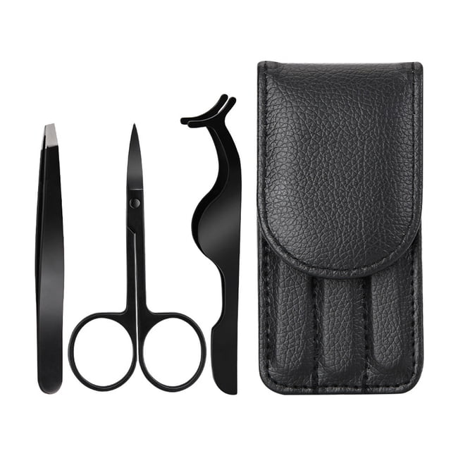 Pinces Professionnelles pour Poils Incarnés, Poils du Visage, Barbe, Acier Inoxydable de Haute Qualité, Protecteurs de Pointes