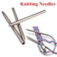 thumbnail image 2 of WIFKLSIIPG 2 Pcs 550 Aiguilles de Couture en Acier Inoxydable, 2 of 8
