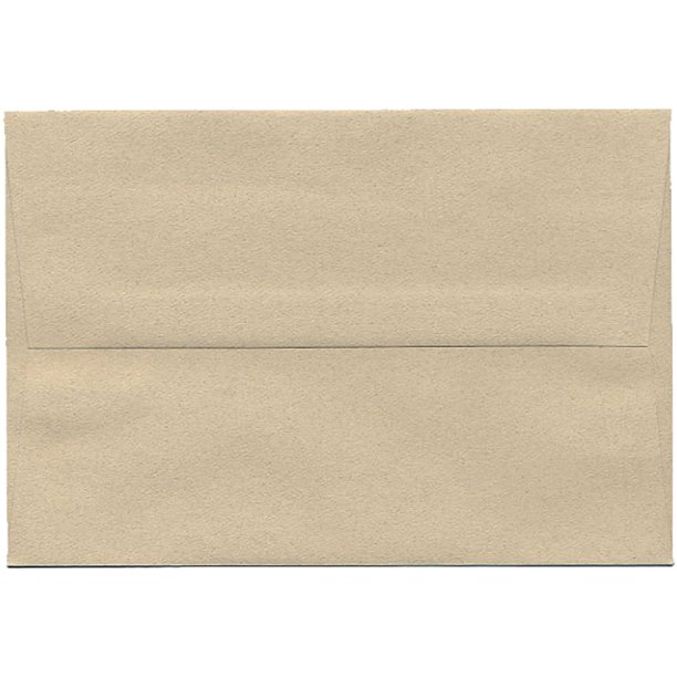 JAM A8 Envelopes, 5.5x8.1, Sandstone Recycled, 25/Pack