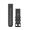 Graphite, variant on QuickFit 20 mm Watch Bands, Flame Red Silicone