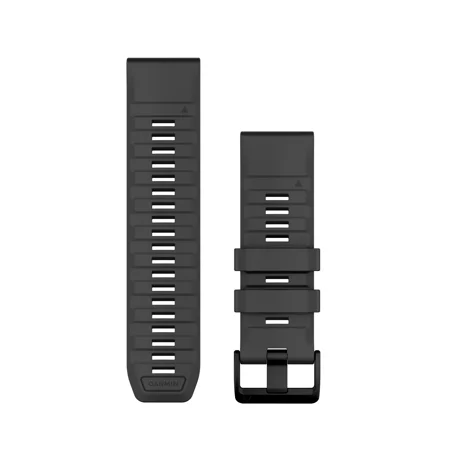 Garmin QuickFit® 26 Watch Bands, Graphite Silicone