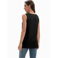 thumbnail image 2 of Summer Tank Tops for Women Square Neck Loose Fit Casual Fashion Flowy Sleeveless, 2 of 6