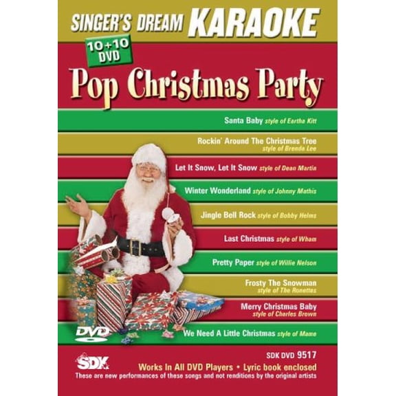 Pre-Owned Sing Pop Christmas Party (Karaoke DVD)