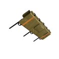 thumbnail image 1 of pitrice Outdoor Tailgate Pad for Mountain Bike Bicycle 53 Mat Cover for Protection Rack Mud Yellow 135x83 cm, 1 of 6