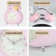 thumbnail image 3 of 1pc-despertador-despertador con timbre de unicornio blanco Fokelyi WLJ-4705, 3 of 4