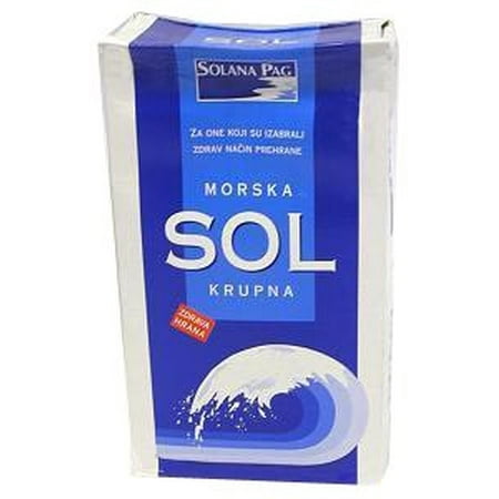 Sea Salt Coarse - Krupna Morska, 1kg