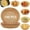 as show, variant on RuiJiao Thickened Air Fryer Paper Bowls and Plates, Disposable Non-Stick Baking Sheets, Eco-Friendly High Temp Safe for Oven, Microwave, Grill, 50 Pcs