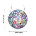 thumbnail image 3 of Creative DIY Window Suncatcher Puzzle - 83 Irregular Acrylic Pieces Horse Art with No Repetitive Edges, Relaxing Assembly for Home Interior Wall Decor Gift, 3 of 7