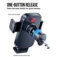 thumbnail image 3 of Delobon Phone Holders for Your Car [One-Button Release] Car Phone Mount 360° Adjustable Vent Cell Phone Holder for Iphone 17 Pro Max 16 15 Samsung S25 S24, 3 of 8