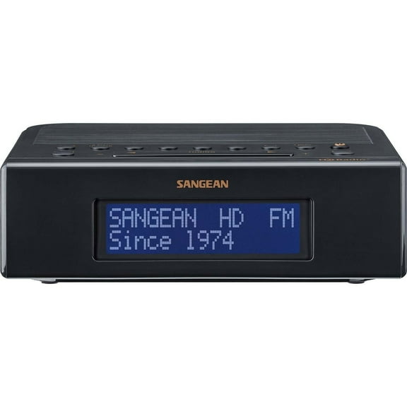 Sangean SG-114 Dark Gray Am/Fm Rbds Digital tuning Clockradio