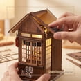 thumbnail image 6 of DIY Miniature House Japanese Izakaya, Dollhouse Kit for Adults and Teens, Booknook Tiny House Bookshelf Decor 3D Wooden Puzzle, Gifts for Family, Friends, 6 of 10