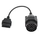 thumbnail image 2 of Adaptador OBDII de diagnóstico redondo, cable adaptador OBD II, cable adaptador OBDII, conector Pinto OB, estándares líderes en la industria, 2 of 9