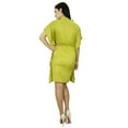thumbnail image 4 of Bimba Women Plain Kaftan Dress Beach Cover Up Cotton Solid Caftan, 4 of 5