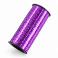thumbnail image 4 of 100 Yard Holographic Curling Ribbon Roll, Iridescent Laser Gift Wrapping String for Balloons, Birthday, Wedding, Christmas and Party Decorations, Purple, 4 of 4
