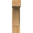 thumbnail image 2 of Ekena Millwork 7 1/2"W x 22"D x 30"H Thorton Block Smooth Bracket w/ Offset Brace, Western Red Cedar, 2 of 25