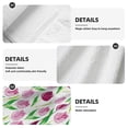 thumbnail image 7 of Yiaed Tulips Flowers Print Coral Velvet Wipes Absorbent Wipes Cleaning Cloths Household Table and Dish Wiping Cloths, 7 of 7