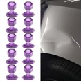 thumbnail image 4 of 10Pcs Purple Puller Tabs Paintless Dent Repair Tabs Glue Pulling Tabs Kit For Automobiles Motorcycles Sheet Metal Processing, 4 of 5