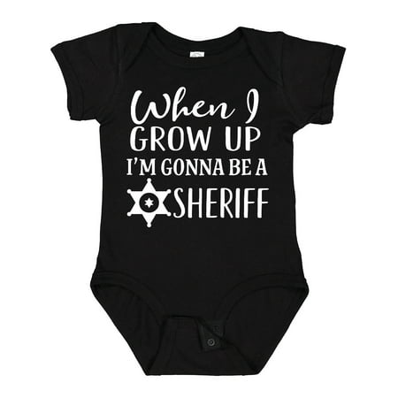 

Inktastic Future Sheriff Law Enforcement Gift Baby Boy or Baby Girl Bodysuit