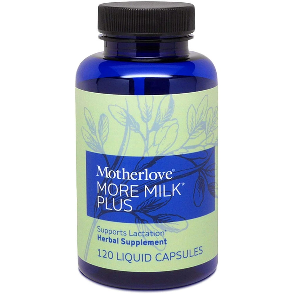 Motherlove More Milk Plus Vegan Capsules (120ct) Herbal Lactation