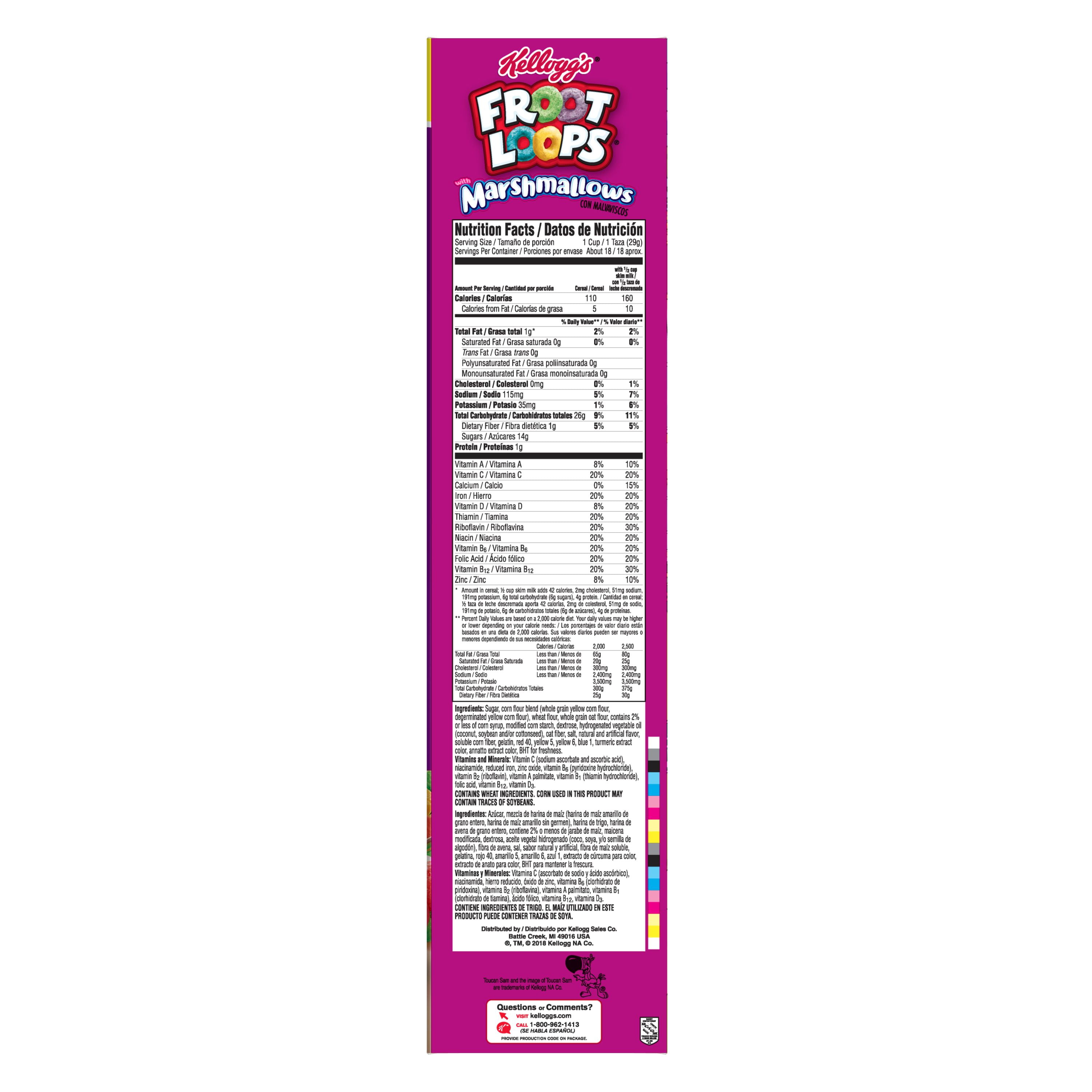 Froot Loops Nutrition Facts Besto Blog