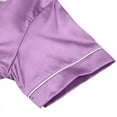 thumbnail image 5 of Uccdo Big Boys Girls Pajamas Sets, Little Girl Boy Satin Silk Sleepwear Suit Blouse Sleep Pants, Children's Christmas Pajama Loungewear, 3-14 Years, 5 of 7