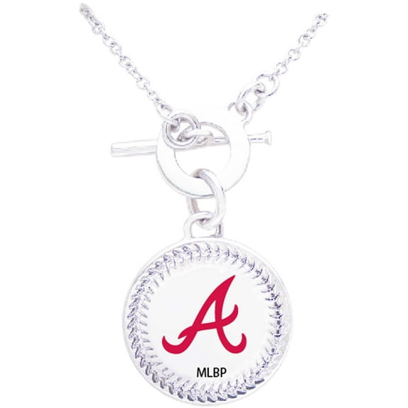 Women's Swarovski Atlanta Braves Team Logo Necklace