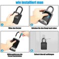 thumbnail image 5 of Key Safe with Shackle,Waterproof Key Cabinet Key Box for Outdoor Combination Key Safe for Home, Garage, 5 of 5