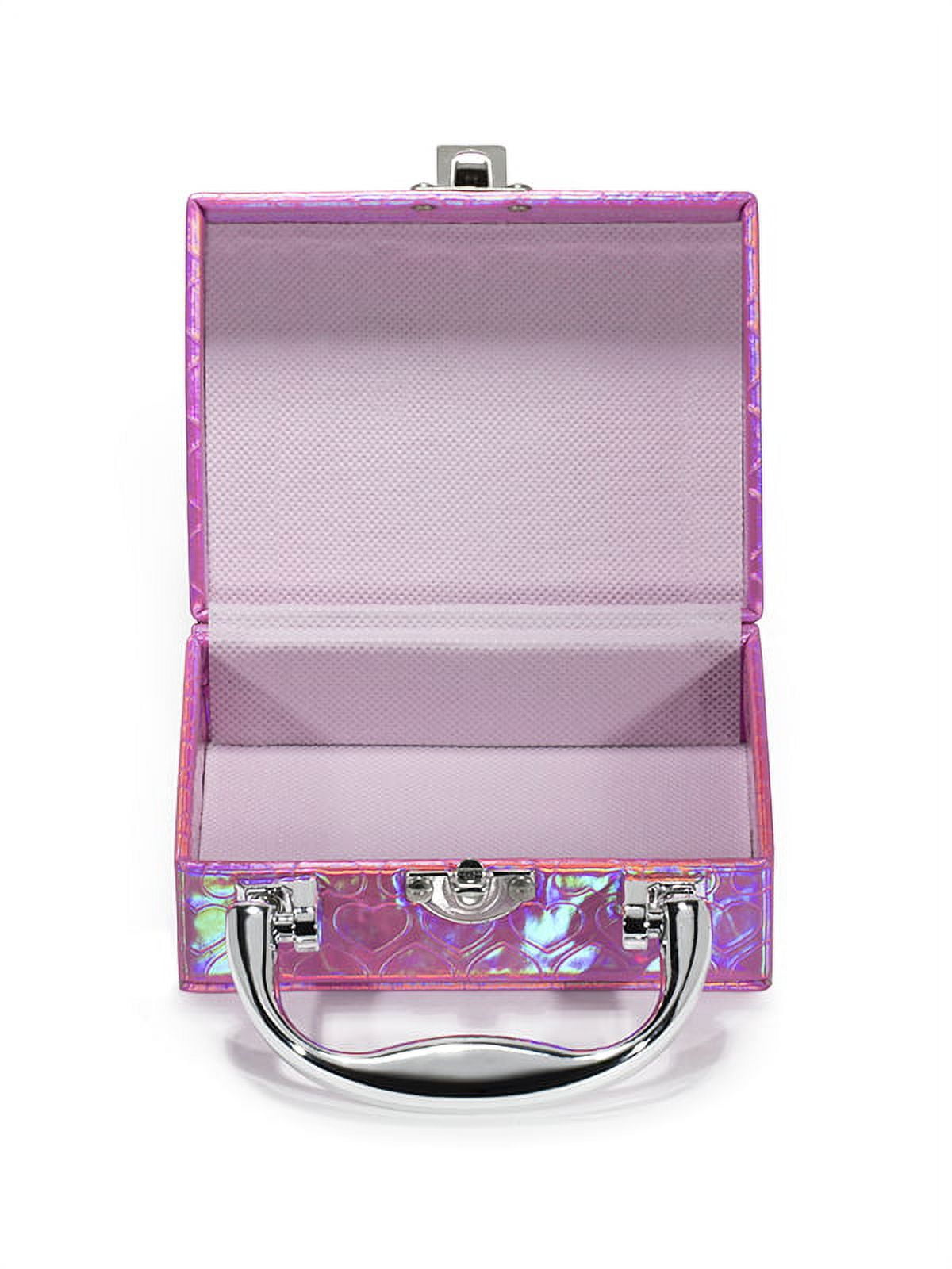 Claire's Girls Club Tiny Travel Makeup Set For Little Girls, Holographic  Case, Cute Gift, 74429 