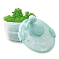 thumbnail image 6 of Pebbuoy Salad Spinner,Fruit Vegetable Washer Spinner with Bowl,Manual Lettuce Spinner Vegetable Dryer Non-Slip Base Drainage Design, 6 of 6
