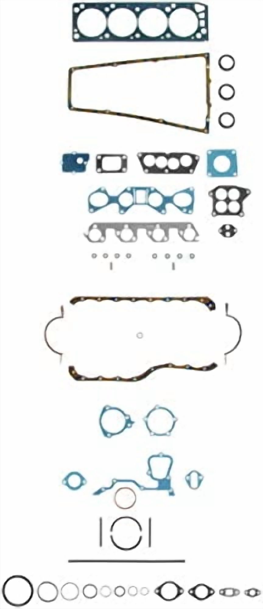 Fel-Pro 260-1162 Gasket Set For Select 79-86 Ford Mercury Merkur Models Fits select: 1979-1986 FORD MUSTANG, 1985 FORD RANGER