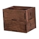 thumbnail image 3 of Organizador de escritorio de madera con compartimentos Organizador de almacenamiento de medios multipropósito Soporte de control remoto para tocador 2 capas sin mango, 3 of 9